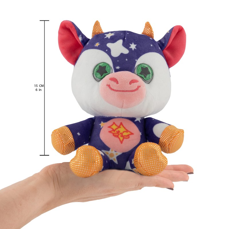 Ruz - Muñeco de Peluche Shinymals 15 cm Vaca