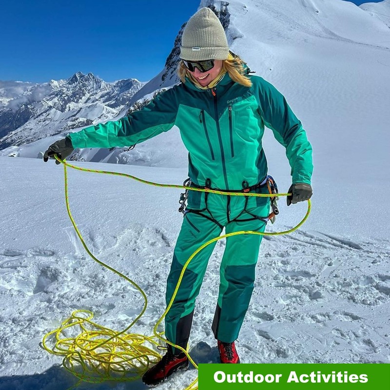 CRAYZA Double Braided Arborist Rigging Rope (1/2 in x 200