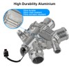 WMPHE Aluminium Engine Coolant Thermostat Housing Compatible with 2014-2019 Land