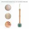 Back Scrubber Long Handle Double Sided Gentle Massage Exfoliating Body