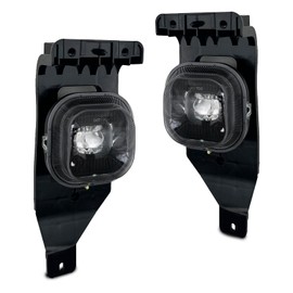 WEZEMLIGHT New Version LED Fog Lights Assembly Replacement For 2005-2007 Ford F-250/F-350/F-450/F-550 Super Duty,2005 Ford Excursion OEM Style Bumper Driving LED Lamp 1 Pair