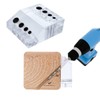 Muzata 45 90 Degree Cable Railing Angle Drill Guide Jig