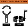2PCS Motorcycle Headlight Mount Brackets, Adjustable Motorcycle Headlight Bracket, Suitable