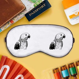 'African Grey Parrot ' Sleep/Travel Eye Mask (EY00024574)