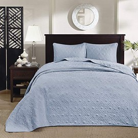 Quebec 3 Piece Bedspread Set, King/Cal King