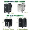 ZiYuya Folding Latch Gate Latch Security Latch Latch for Barn