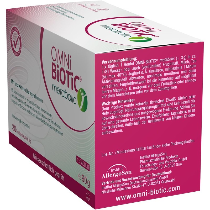 Omni Biotic Metabolic Bag 90g (30 x 3g)