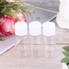 25pcs 10ml Sample Bottles Refillable Plastic Transparent Lotion Bottles Shower