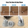 6-Pack Door Stopper Replacement Rubber Tips, Heavy Duty Kickdown Door