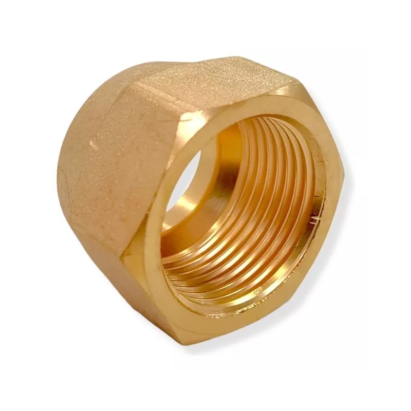 Star Tuerca De Cobre 7/8 , Para Refrigeración