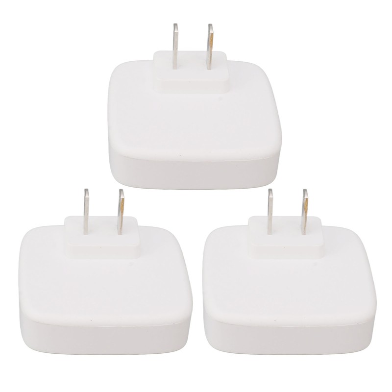 3PCS Plug in Night Light Motion Sensor Dusk to Dawn