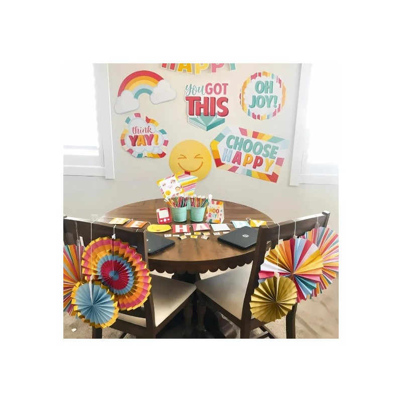 Happy Day Bb Cutouts - 48 Pieces - Educational and