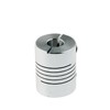 GooEquip 1 Piece Shaft Coupling Flexible Coupling 6.35 mm to