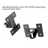 2 pieces mounting bracket link replacement, heavy duty linear actuator