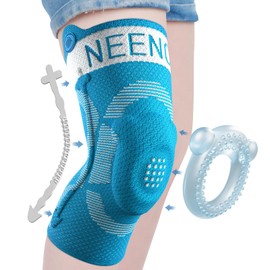 NEENCA Kids Knee Brace Sleeve, Youth Knee Compression Sleeve for Children - Boys & Girls. Child Knee Support with Patella Gel Pad & Side Stabilizers for Knee Pain, Sports, Outdoor - FSA/HSA Approved