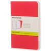 Moleskine Pocket Volant Geranium Red/Scarlet Red Plain Journal
