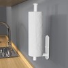 VAEHOLD Self Adhesive Paper Towel Holder Under Cabinet Mount, Wall