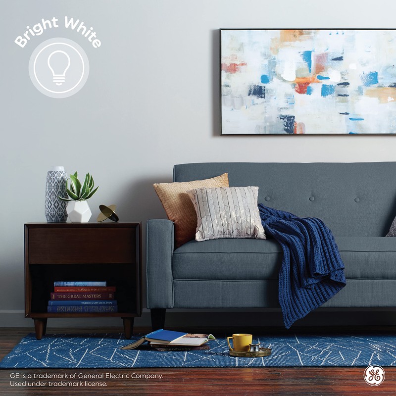 GE Classic LED Light Bulbs, 60 Watt, Bright White, A19