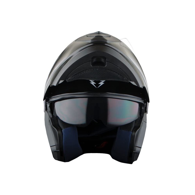 1Storm New Motorcycle Bike Full Face Helmet JH901 Glossy Black