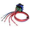 5-PIN ISO 280 Mini Weatherproof Relay Connector with 12" Relay