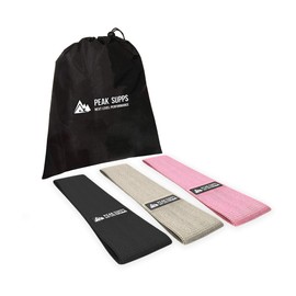 Fabric Resistance Bands Set of 3 - Anti Slip | Hip Circle Loop | Glute | Legs