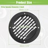 ACROPIX Universal 3" Car Speaker Grills Cover Round 3 Inch