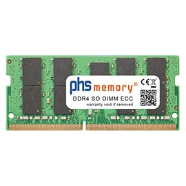 PHS-memory 16 GB RAM Memory Module Compatible with Synology DiskStation DS1825+ DDR4 SO DIMM ECC 3200MHz PC4-25600E