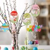 XINAR 20 Sets Easter Suncatchers Ornaments Decorations DIY Window Paint