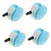 Healvian 4pcs Walker Wheels Silent Caster Wheels for Indoor Use