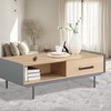 KOVNISE Cabinet Pulls Solid Wood Pulls Dark Walnut Original Wood