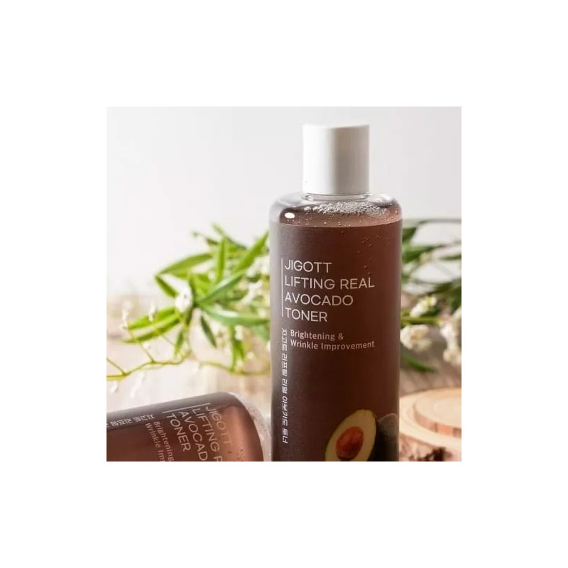 Jigott Tonico Facial Hidratante Extracto Aguacate Jigott 300ml