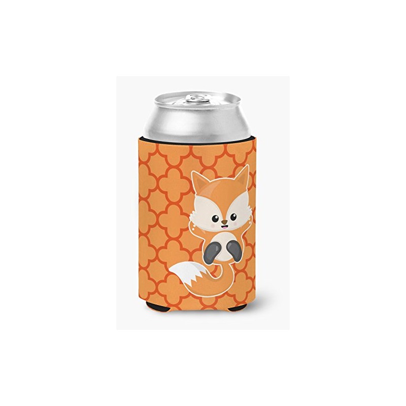 Caroline's Treasures BB7085CC Baby Fox Quatrafoil Can or Bottle Hugger