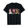 Dabbing Santa Christmas Gifts Santa T-Shirt, black