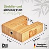 CRID Baseball Bat Wall Mount - Bamboo Wall Mount in