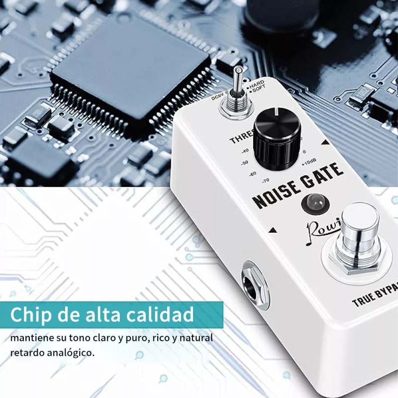 Rowin Pedal de efecto Rowin LEF-319 blanco