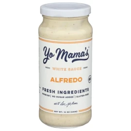 Yo Mamas Foods Classic Alfredo Sauce 16 oz (Pack of 6)