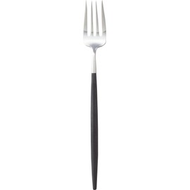 Kuchipole Single Item Dessert Fork GO.07 Silver x Black