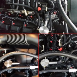 UPR-products Fits 09-23 Dodge RAM Billet Catch Can 5.7 Any HEMI Transmissions