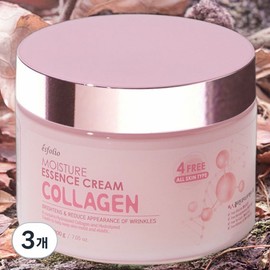 Esfolio Skin Protection Skin Conditioning Collagen Moisture Essence Large Capacity Cream Whitening Wrinkle Improvement High Moisturizing Elasticity Nutrition 3 Pieces 200g / 에스폴리오 피부보호 피부컨디셔닝 콜라겐 모이스처 에센스 대용량 크림  미백 주름개선 고보습 탄력 영양 3개 200g