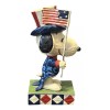 Enesco Figura Enesco Snoopy Patriota Peanuts Resina Jim Shore