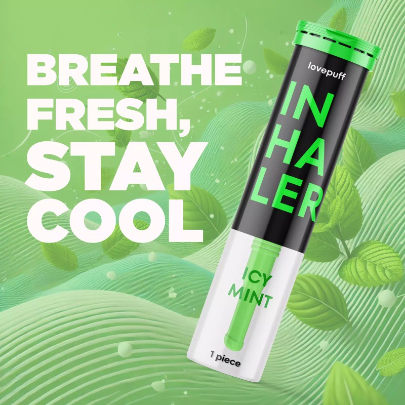 LovePuff Smokeless Aromatherapy Inhaler Quit Smoking Habit Replacement - Mint