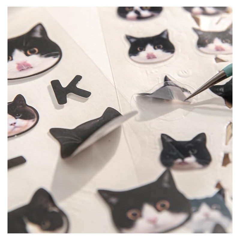 Collage Material Seal, Flake Seal, Sticker, Large Volume, Notebook, Stylish,