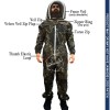 Jawadis USA Medium Adult Camouflage Full Bee Suit - Beekeeping,