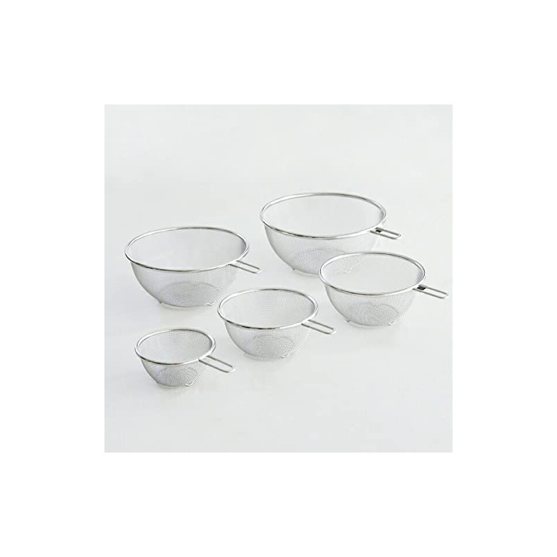Harumi Kurihara Stainless Steel Colander, 6.3 inches (16 cm)