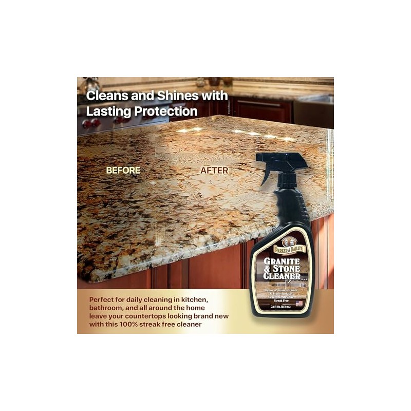 Parker & Bailey Granite & Stone Cleaner 24 oz. -