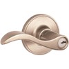 Dexter by Schlage J54SEV619 Seville Keyed Entry Lever, Satin Nickel