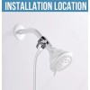 Aliasons Shower Arm Diverter Valve For Toilet Shower to add