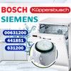 Dishwasher Drain Pump with Original Code 00631200 631200 for Bosch