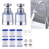 Pack of 2 Water Filter Tap, Water Tap Filter for