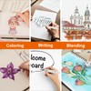 Kebuye Alcohol Marker 48 Colours, Alcohol Marker Pens Set, Twin